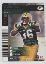 2001-02 NFL Showdown 1st Edition LeRoy Butler #159 HOF 4w8