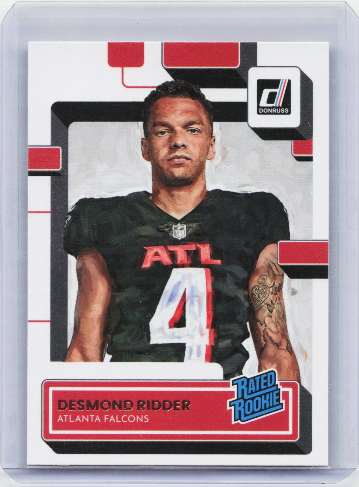 2022 Donruss #304 Desmond Ridder Canvas