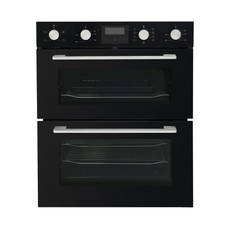 Belling 54L Built-Under Electric Double Oven Black BI703MFC Grade C