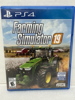 Farming Simulator 19 (Sony PlayStation 4, 2018) PS4 CIB Complete w/ Manual