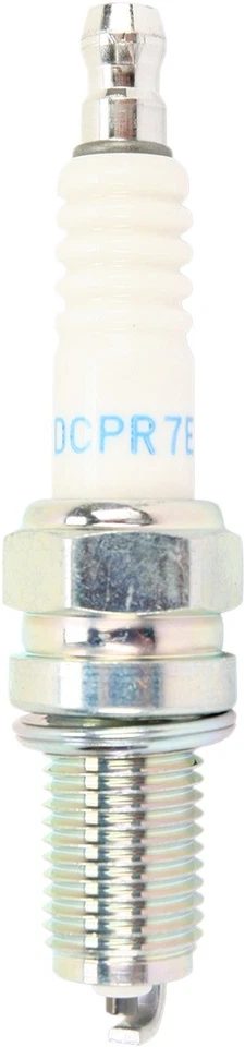 Paquete de 2 bujías estándar DCPR7E, tuerca terminal Foto 2 de 3