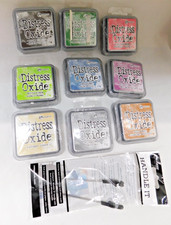 Tim Holtz Lot 9 Distress Oxide Ink Pads Full Size  1 Handle it Lot 2