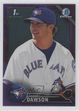 2016 Bowman Chrome Prospects Purple Refractor 205/250 Shane Dawson #BCP161 0ne3