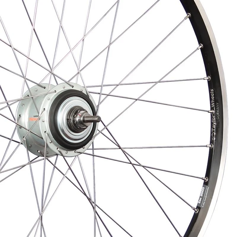 Laufrad 28 Zoll Hinterrad Hohlkammer Shimano Nexus 8 Gang Nabenschaltung schwarz - Bild 2 von 4