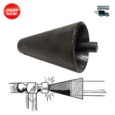 Pipe End Shaper Expander Cone for Rounding Exhaust Bent Pipe Motorcycle Muffler