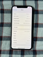 iPhone X Unlocked Smartphone 64GB Works