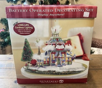 Department 56 Krinkles Christmas Ornament Design Studio North Pole 56780 New