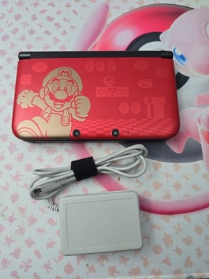Nintendo 3DS XL New Super Mario Bros. 2 Edition Red Console + 4GB SD & Charger