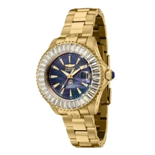 NEW INVICTA 44319 LIMITED AUTOMATIC GOLD TONE  DIVER 300M STEEL WATCH 38MM MOP