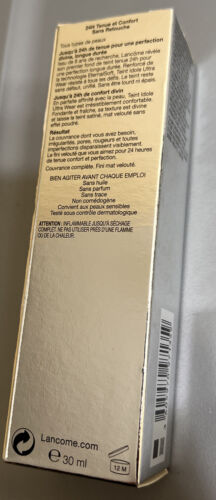 NEW! Lancome Teint Idole Ultra Wear 24H transfer resistant ~455 Suede 1 0z - Picture 2 of 3