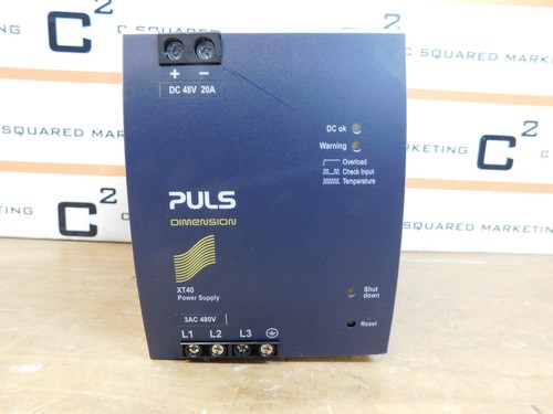PULS XT40.482 Power Supply 3 Phase 48V 20A 960W used CSQ