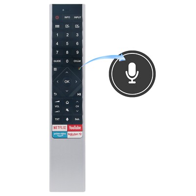 Neu ERF6A62 Voice Fernbedienung fur Hisense H55O8B H65U8B