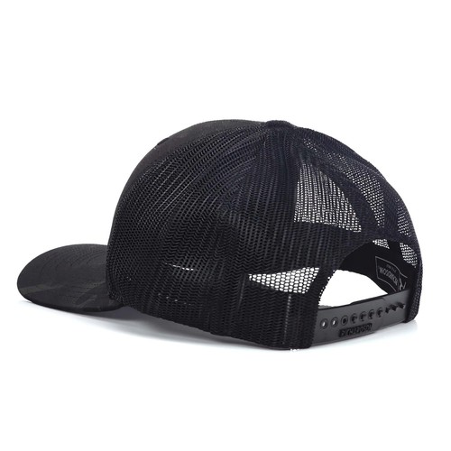 ARIAT Men's Richardson 112 Cap, Black Camo with Rubber Logo, Mesh Back, Snapb... - 第 5/6 張圖片