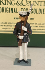 Rare 1:30 Marine attention rifle King ww2 figure rare Country MC06 Port Arms