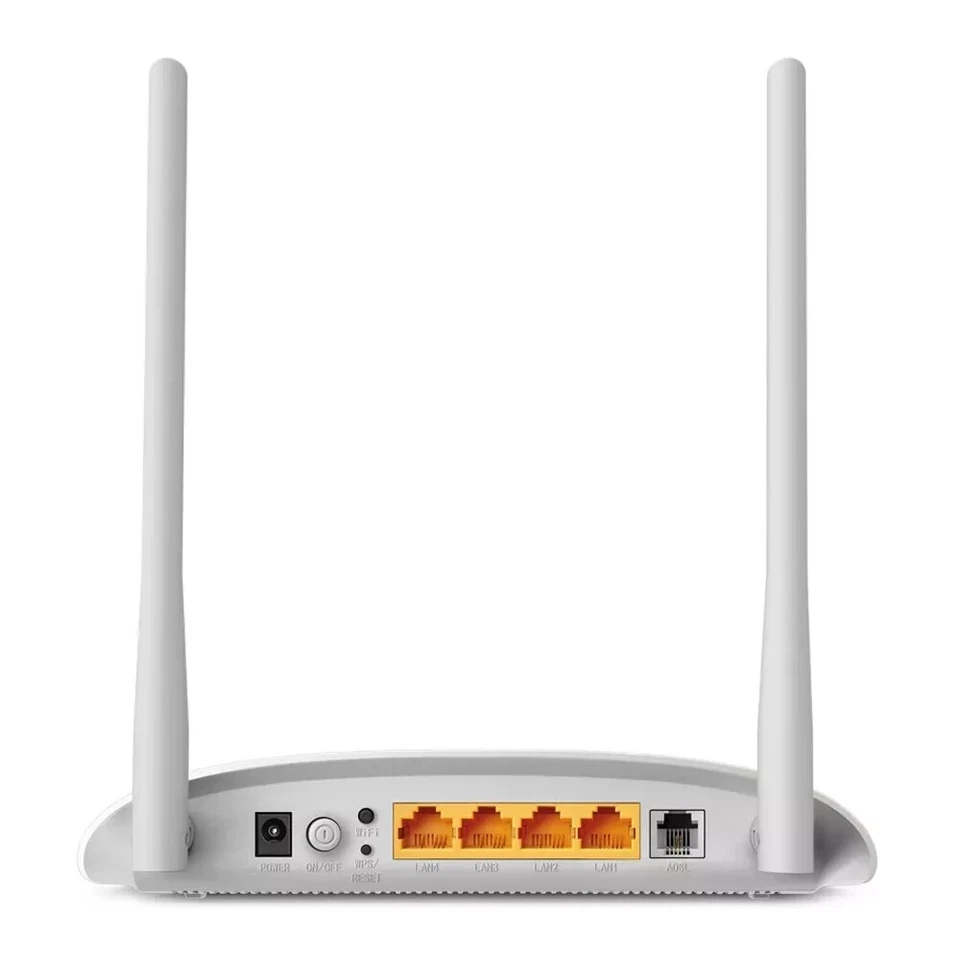 TP-Link TD-W8961N WiFi 300Mbps Wireless ADSL2+ Modem Router 2xAntenna 4-Port LAN - Image 4 of 4