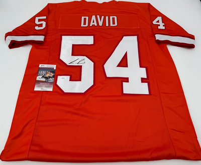 TAMPA BAY BUCCANEERS LAVONTE DAVID SIGNED CUSTOM THROWBACK JERSEY