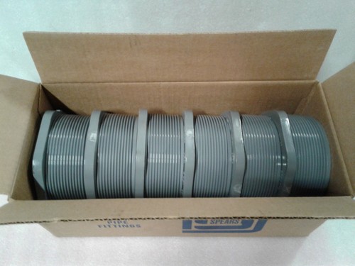 Spears 839-422C Reducer Bushing MIPT x FIPT SCH 80 4"x3" CPVC - Box of 6