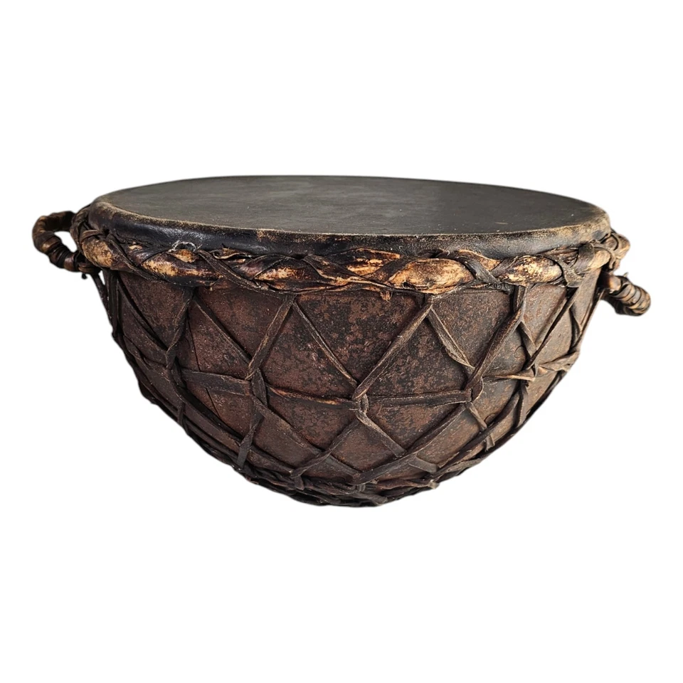 Raro Antiguo Turco Otomano Militar Hervidor Tambor Islámico c. 18-19th C. Foto 2 de 4