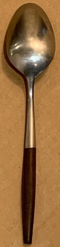 Vintage INTERPUR Stainless Steel Japan Silverware / Flatware 7-3/4” Long SPOON - Picture 2 of 3