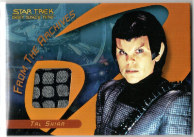 STAR TREK 40TH ANNIVERSARY C22 COSTUME CARD INSERT TAL SHIAR DEEP SPACE NINE
