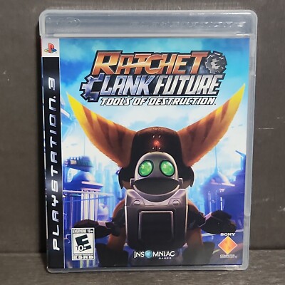 Ratchet and Clank Tools of Destruction PlayStation 3 PS3 Game CIB