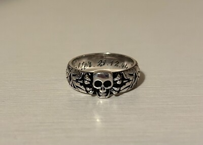 #ad REPLICA OF REAL SILVER 925 GERMAN HONOR RING MANY SIZES AVAILABLE $100.00