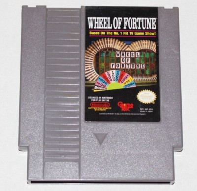 Wheel of Fortune (Nintendo Entertainment System, 1988) WORKING!