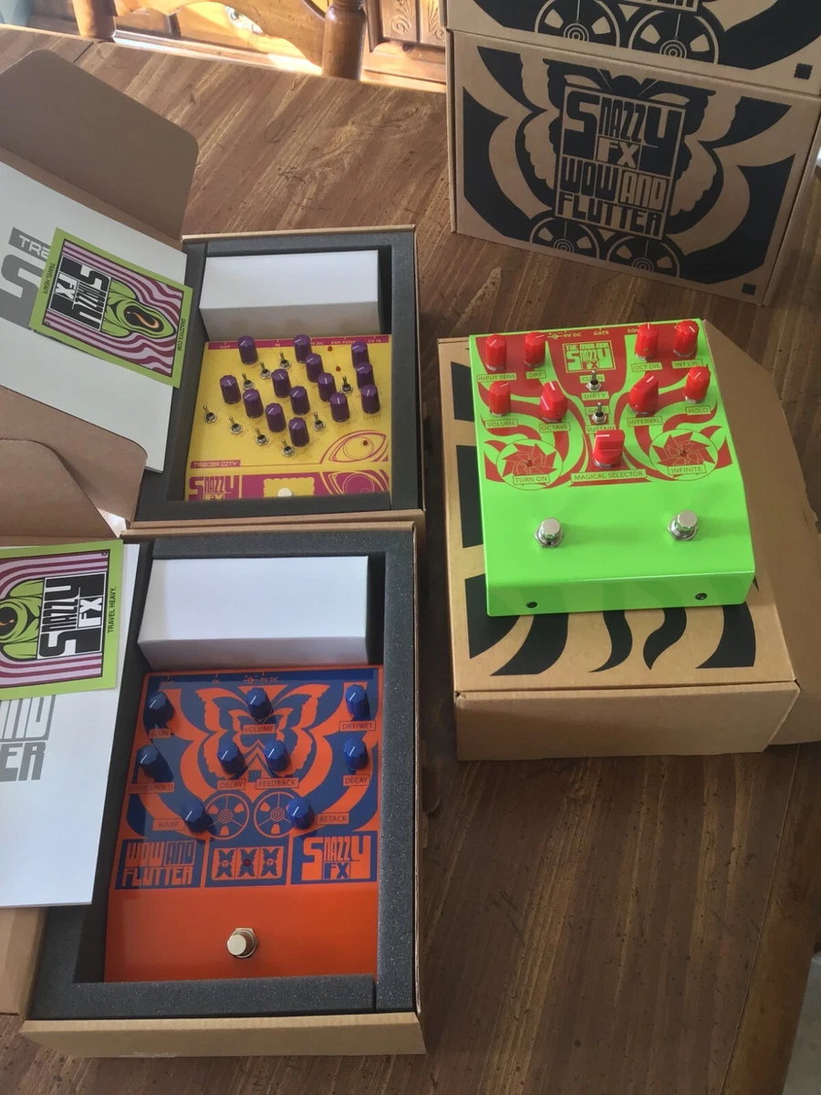 Snazzy FX (by Erica) Tracer City, Wow & Flutter, Mini Ark bundle