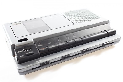 Sanyo TRC-8080 Memo-Scriber Compact-Cassette OHNE Netzteil