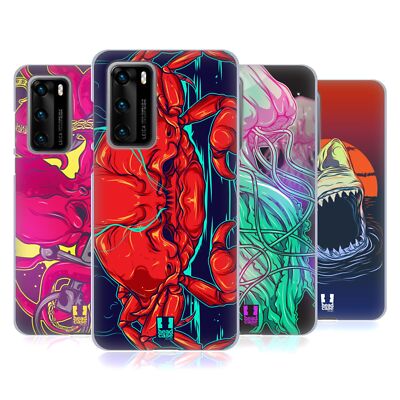 HEAD CASE DESIGNS SEA MONSTERS SOFT GEL CASE FOR HUAWEI PHONES 4