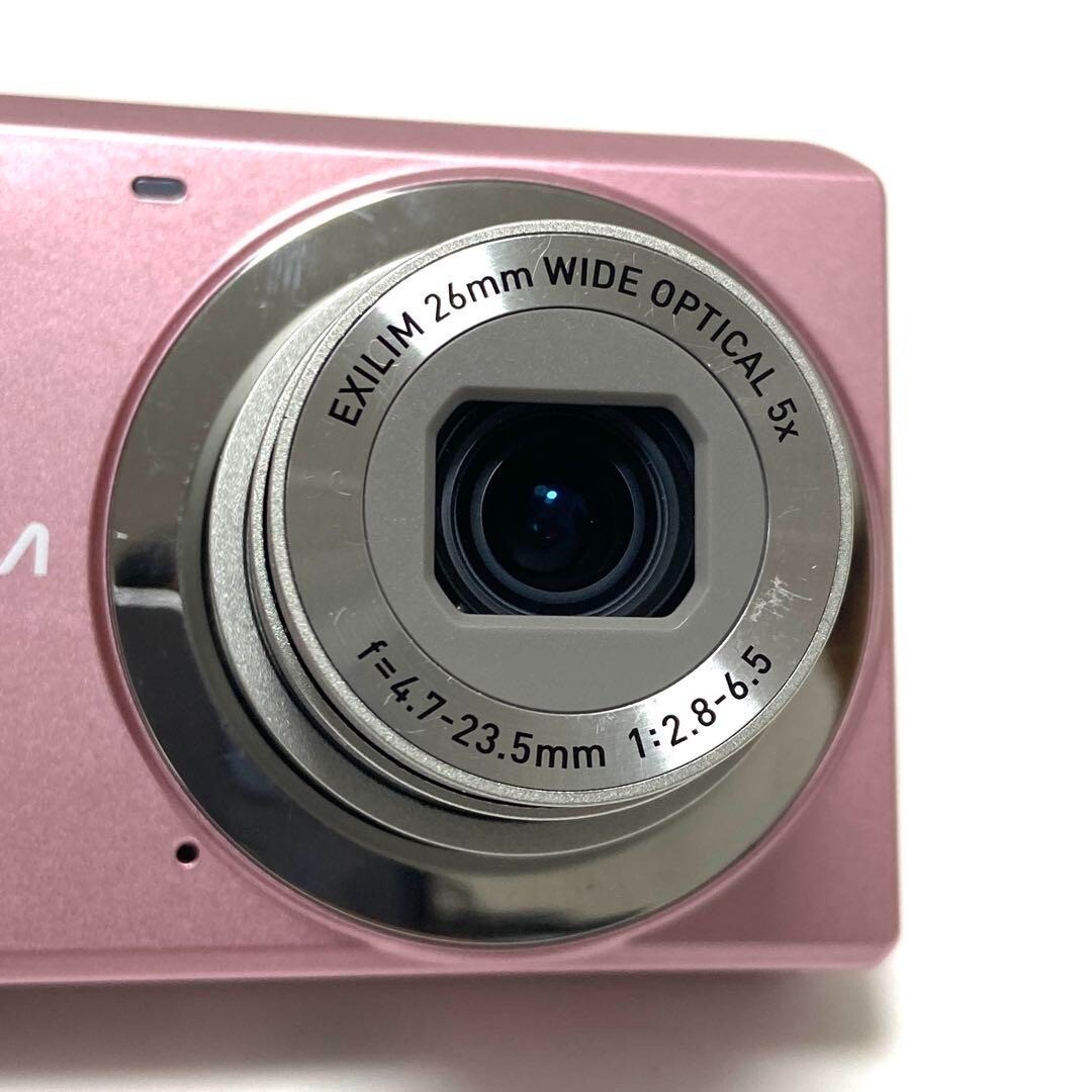 CASIO EXILIM EX-ZS5 Pink Digital Camera 14.1MP 5x Optical