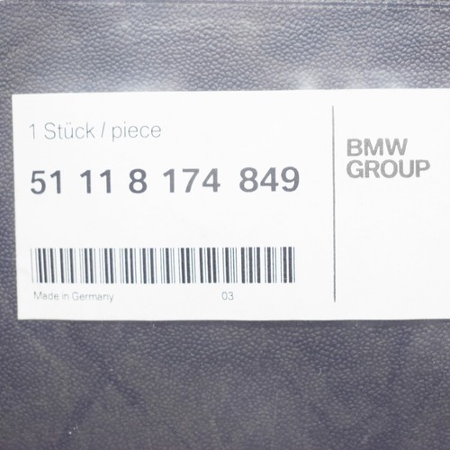 BMW 5 E39 Stoßstange vorne Kennzeichen Basis 51118174849 8174849 Original-Zubehör-Hersteller - Bild 11 von 12