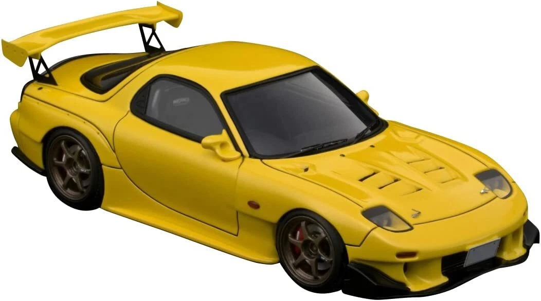 ignition model 1/43 INITIAL D MAZDA RX-7 (FD3S) Yellow IG2869 From Japan New ignition model 1/43 INITIAL D MAZDA RX-7 (FD3S) Yellow IG2869 From Japan New