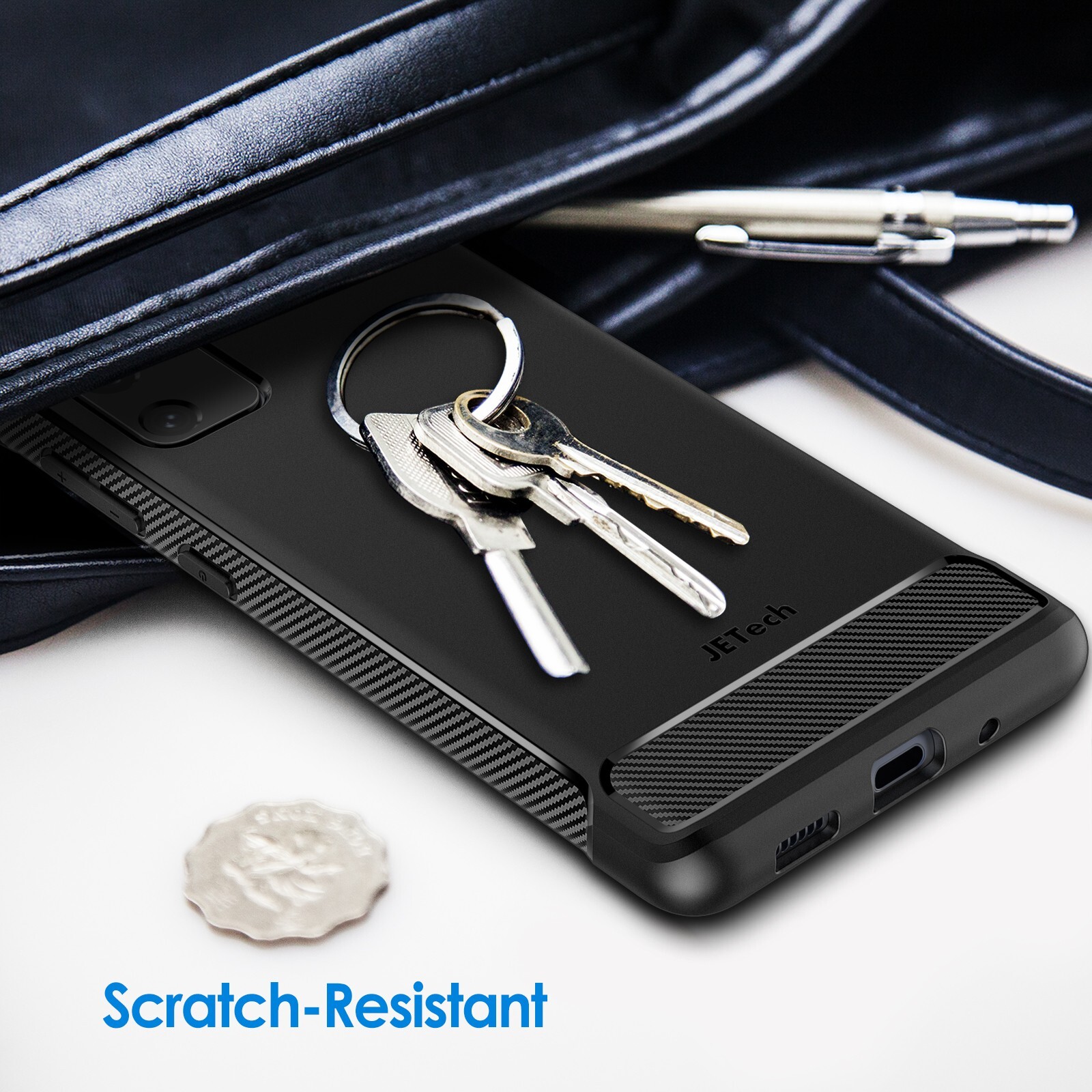 JETech Slim Fit Case Compatible with Samsung Galaxy S20 FE 5G 6.5-Inch