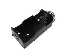 One C Size Non-Rechargeable/Rechargeable Battery Holder Wire Leads