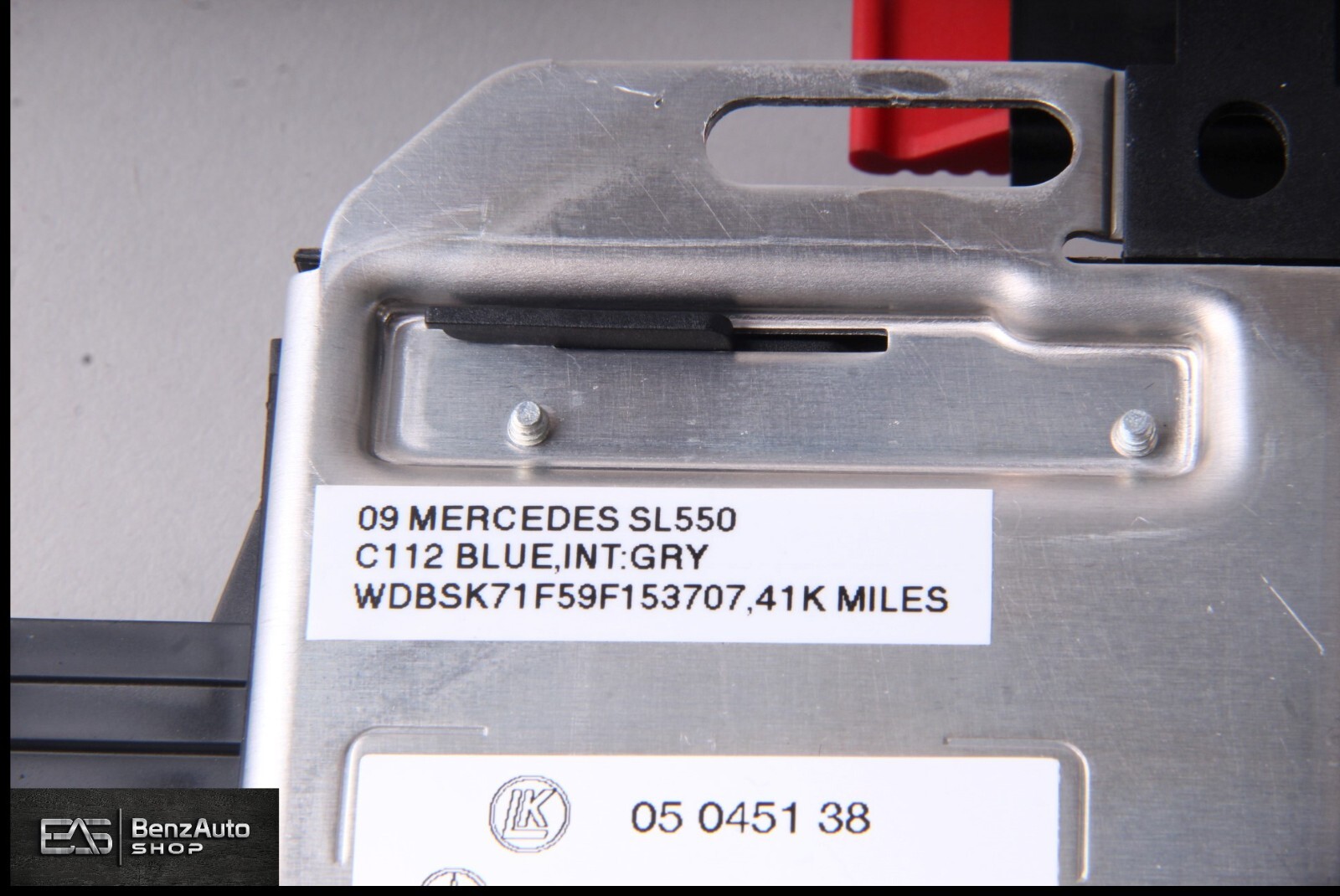 03-12 Mercedes R230 SL550 SL500 SL55 AMG Rear SAM Fuse Box Relay Module OEM 40k