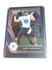 2021 Panini Prizm Draft Picks Football Base Card #27 Jimmy Garoppolo