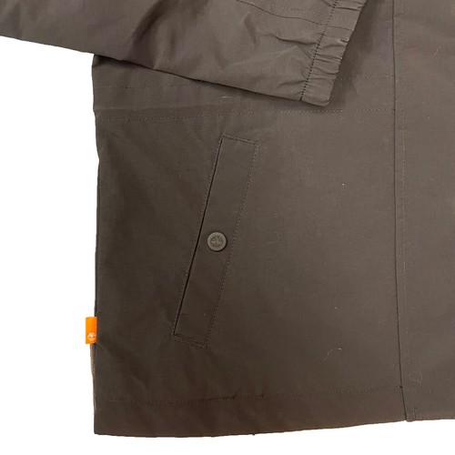 Timberland Men's Black Waterproof Hooded Jacket A5WSH Size (S) - Picture 5 of 6