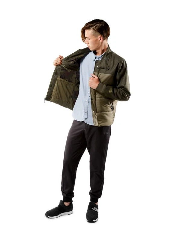 North face letterman jacket cheap