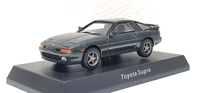 1/64 Kyosho TOYOTA SUPRA A70 DARK GREY Limited Edition diecast car