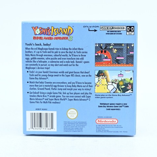 Yoshi's Island: Super Mario Advance 3 - Nintendo GBA Boxed Game - PAL - Picture 2 of 12