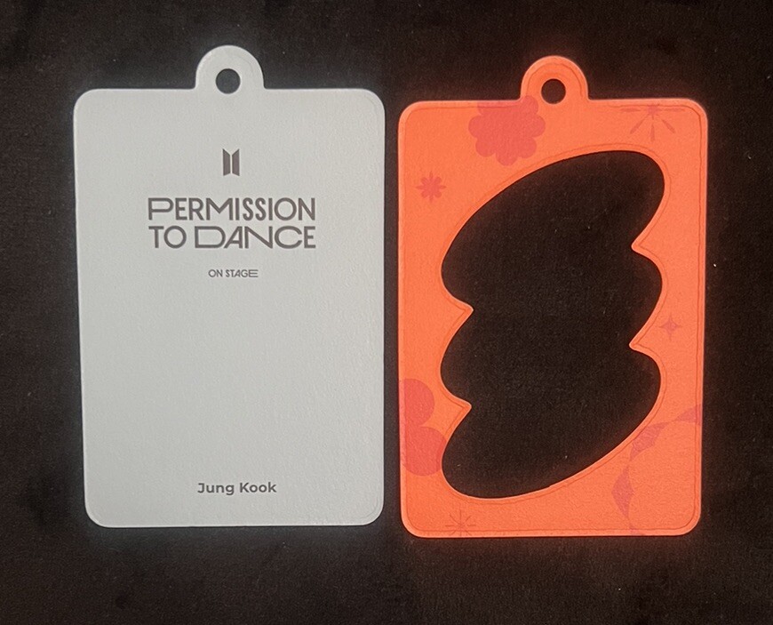 BTS PTD PERMISSION TO DANCE チャーム ジョングク BTS JUNGKOOK PTD ON STAGE IN US PHOTO CHARM SET ONLY [ US