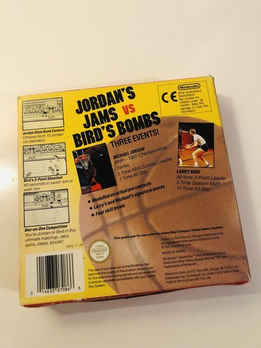 ✅Nintendo Gameboy en caja Jordan Verses Bird One On One raro - Imagen 9 de 24