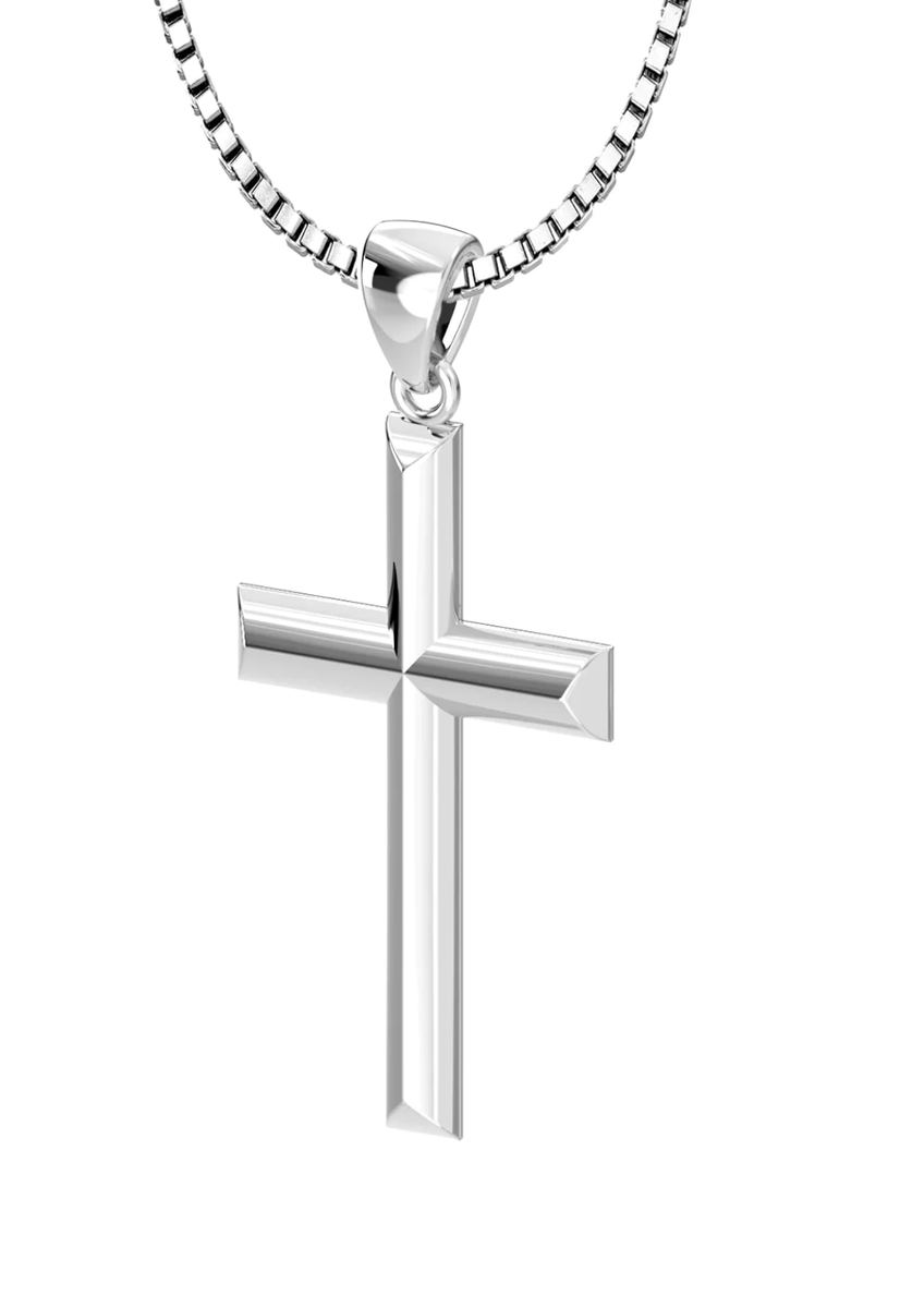 Polished Cross Pendant Sterling Silver Polished Cross Pendant Sterling Silver
