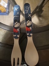 Disney 0121A Junior Mickey Mouse Fork And Spoon Set