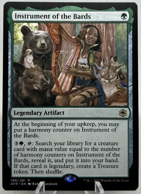 Instrument of the Bards 190/281 Adventures in the Forgotten Realms AFR ...