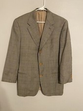 Giorgio Armani Classico A Milano Borgonuovo21 Gray Blazer Tuxedo Size 38