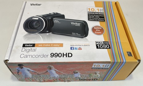 Vivitar Digital Camcorder 990HD w/ Box . Is Charging. But it does not turn on. - Picture 8 of 10