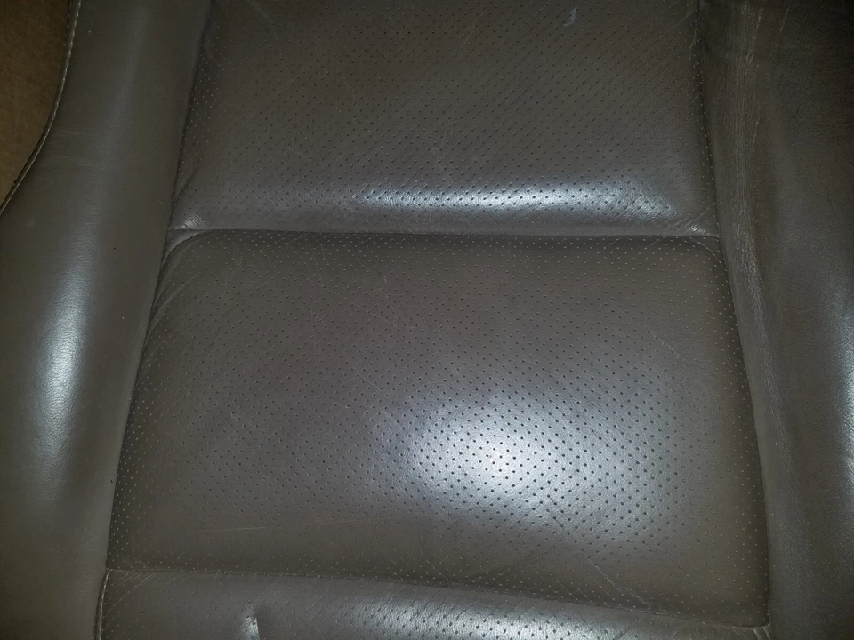 Cojín de cuero marrón inferior izquierdo Acura MDX 2001 2002 2003 01 02 03 Foto 3 de 4