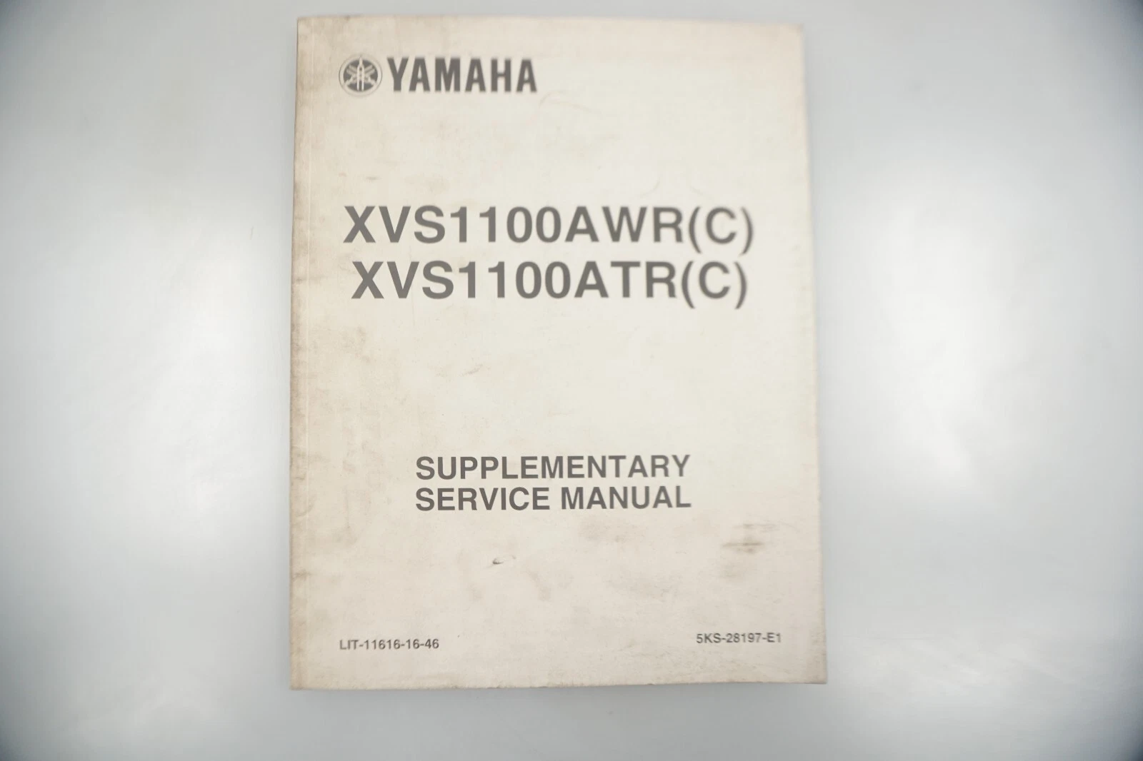 2003 Yamaha XVS1100AWR(C) ATR(C) OEM Motorcycle Service Manual LIT-11616-16-46
